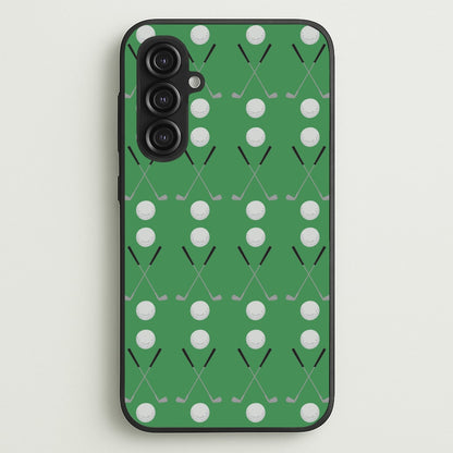 Golf clubs  - Golf Phone Case for Galaxy S23FE
