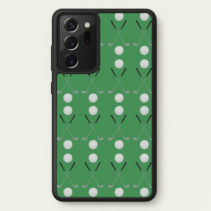 Golf clubs  - Golf Phone Case for Galaxy Note 20 Ultra