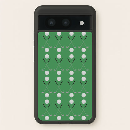 Golf clubs  - Golf Phone Case for Google Pixel 8a