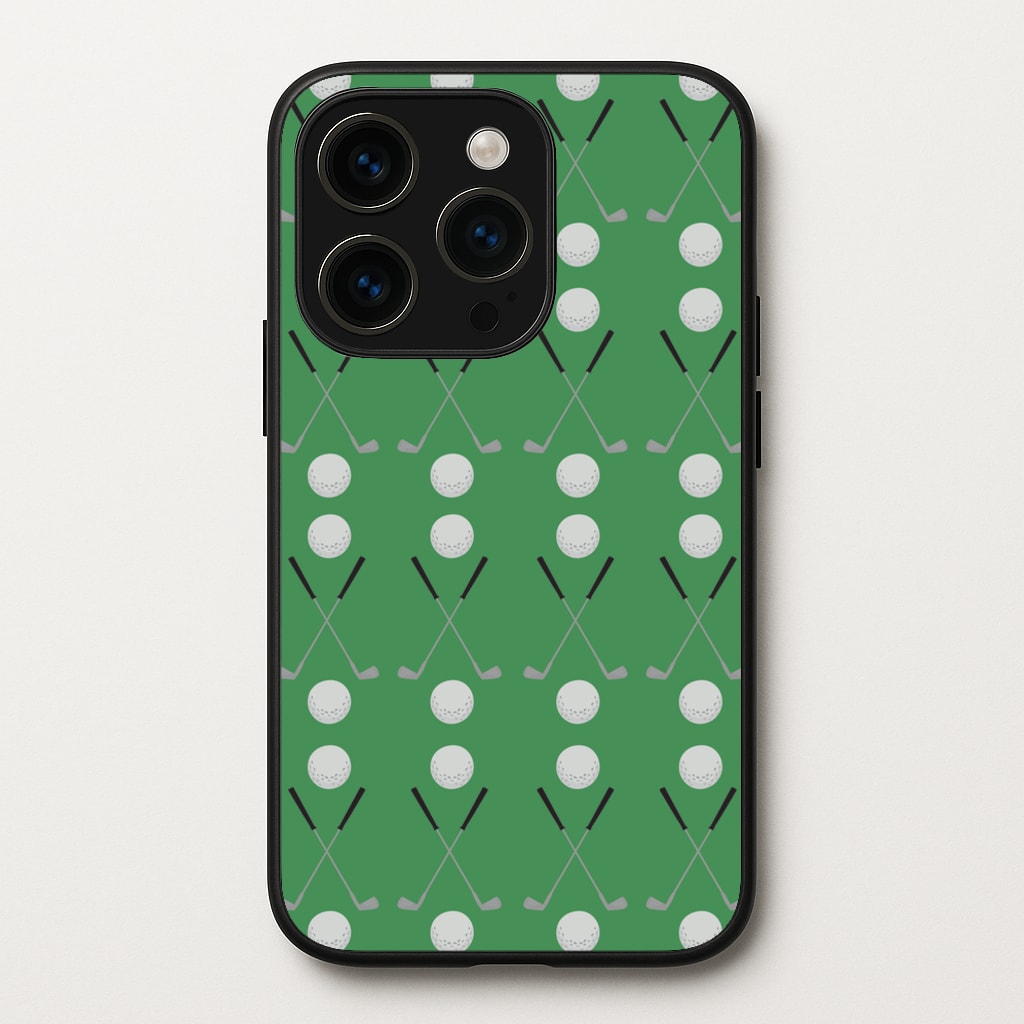 Golf clubs  - Golf Phone Case for iPhone 14 Pro Max