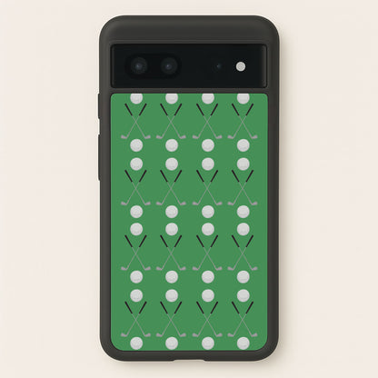 Golf clubs  - Golf Phone Case for Google Pixel 7