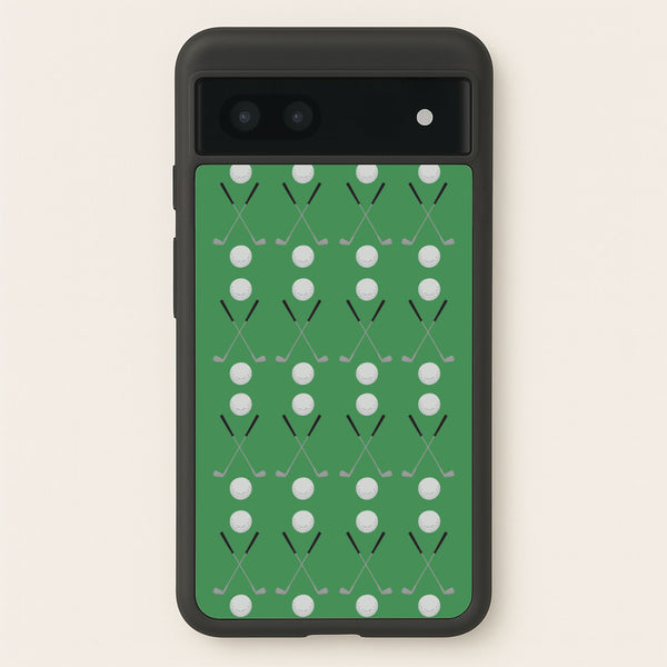 Golf clubs  - Golf Phone Case for Google Pixel 6a