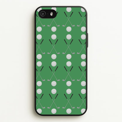 Golf clubs  - Golf Phone Case for iPhone 5 / 5s / SE 2016