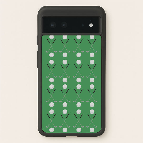 Golf clubs  - Golf Phone Case for Google Pixel 6