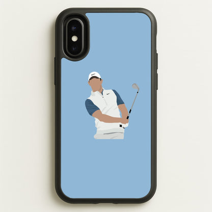 Mcllroy - Golf  - Golf Phone Case for iPhone X / XS