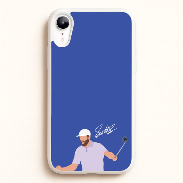 Scheffler Signature  - Golf Phone Case for iPhone XR