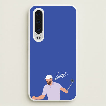 Scheffler Signature  - Golf Phone Case for Huawei P30