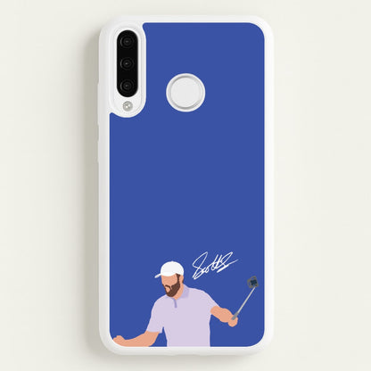 Scheffler Signature  - Golf Phone Case for Huawei P30 Pro