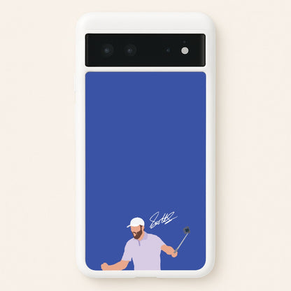Scheffler Signature  - Golf Phone Case for Google Pixel 6