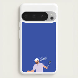 Scheffler Signature  - Golf Phone Case for Google Pixel 9 Pro XL