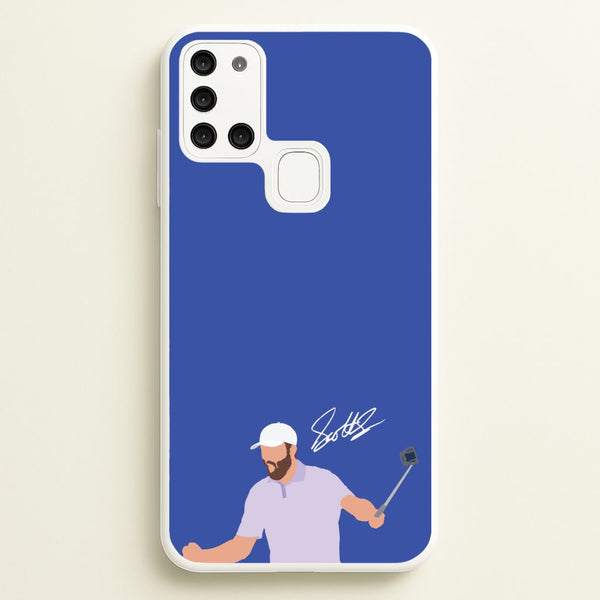 Scheffler Signature  - Golf Phone Case for Galaxy A21s