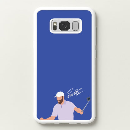 Scheffler Signature  - Golf Phone Case for Galaxy S8