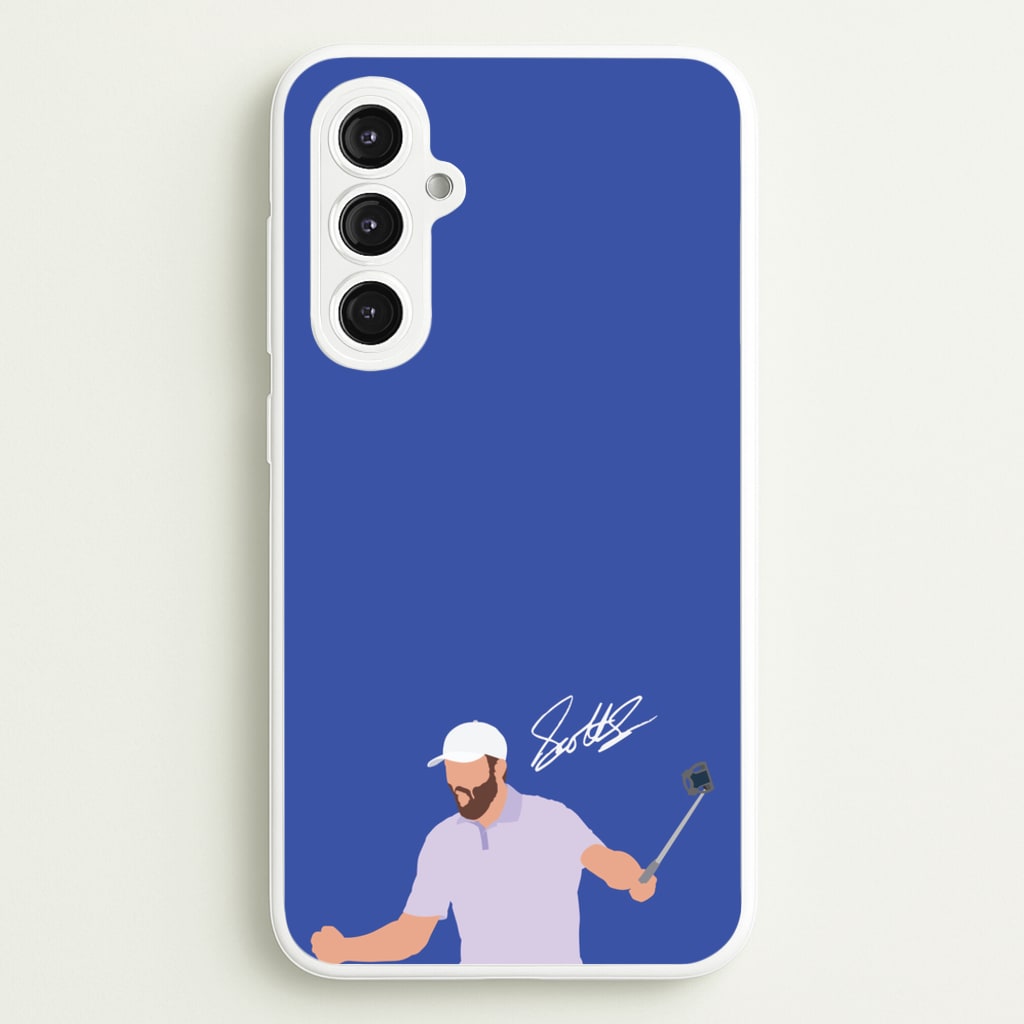 Scheffler Signature  - Golf Phone Case for Galaxy S23FE