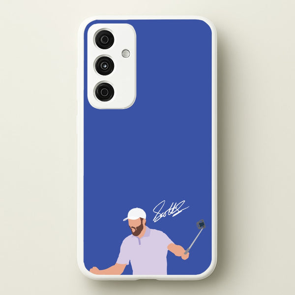 Scheffler Signature  - Golf Phone Case for Galaxy A55