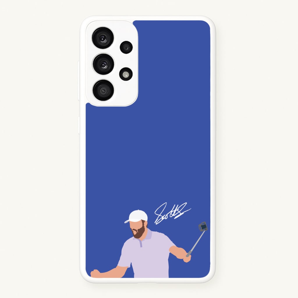 Scheffler Signature  - Golf Phone Case for Galaxy A53