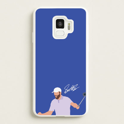 Scheffler Signature  - Golf Phone Case for Galaxy S9