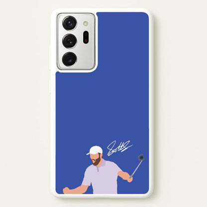 Scheffler Signature  - Golf Phone Case for Galaxy Note 20 Ultra