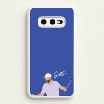Scheffler Signature  - Golf Phone Case for Galaxy S10e