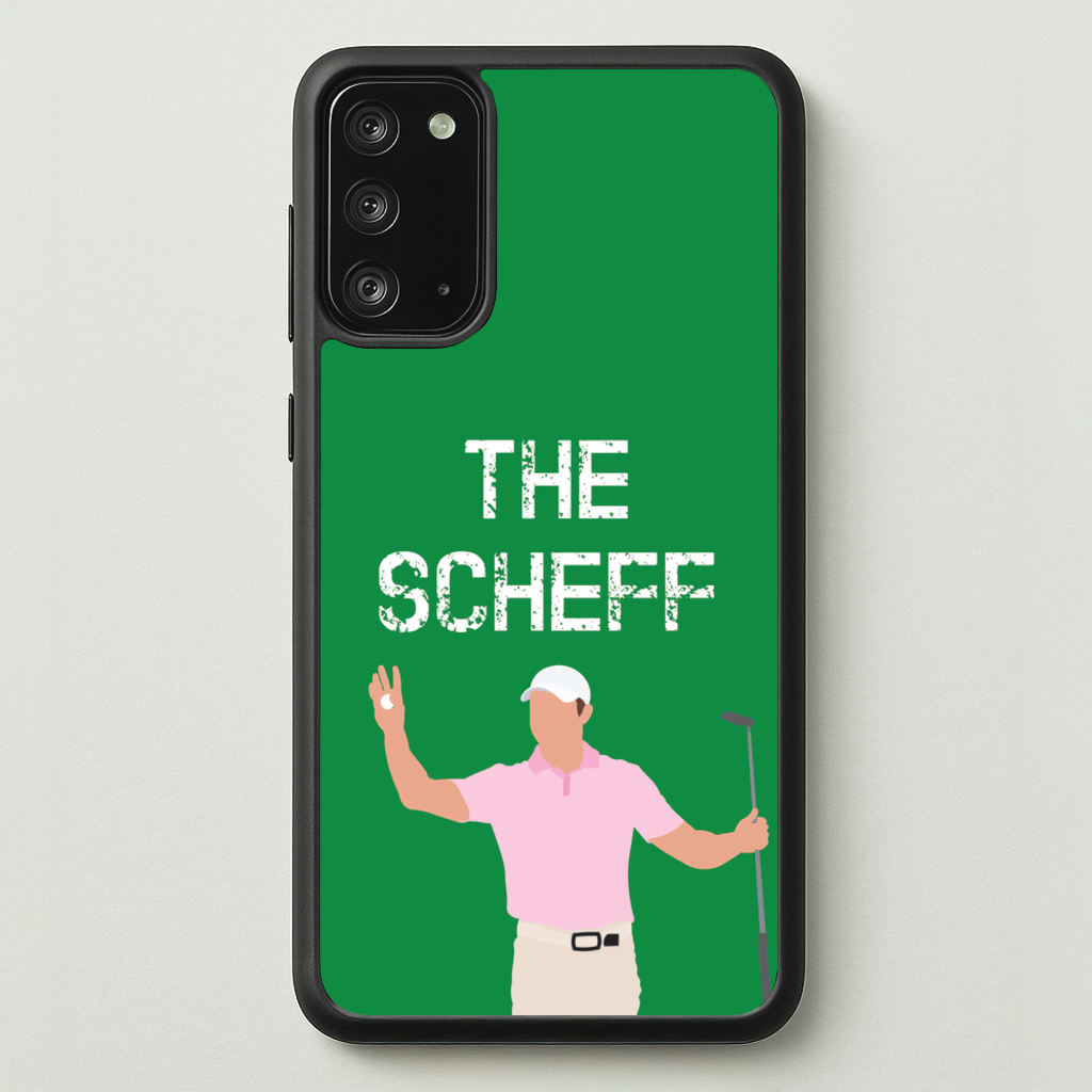 The Scheff  - Golf Phone Case for Galaxy Note 20