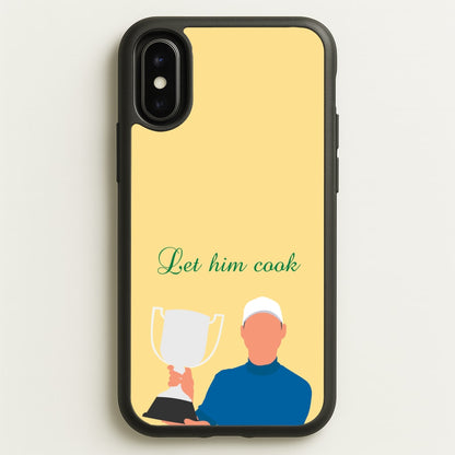 Let Him Cook  - Golf Phone Case for iPhone X / XS