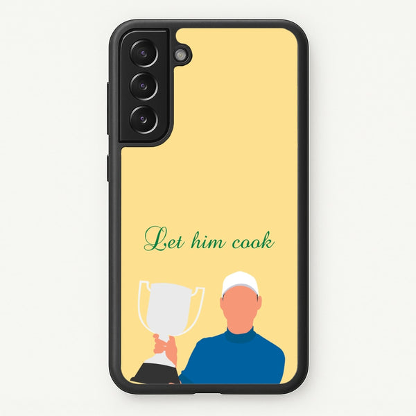 Let Him Cook  - Golf Phone Case for Galaxy S21FE