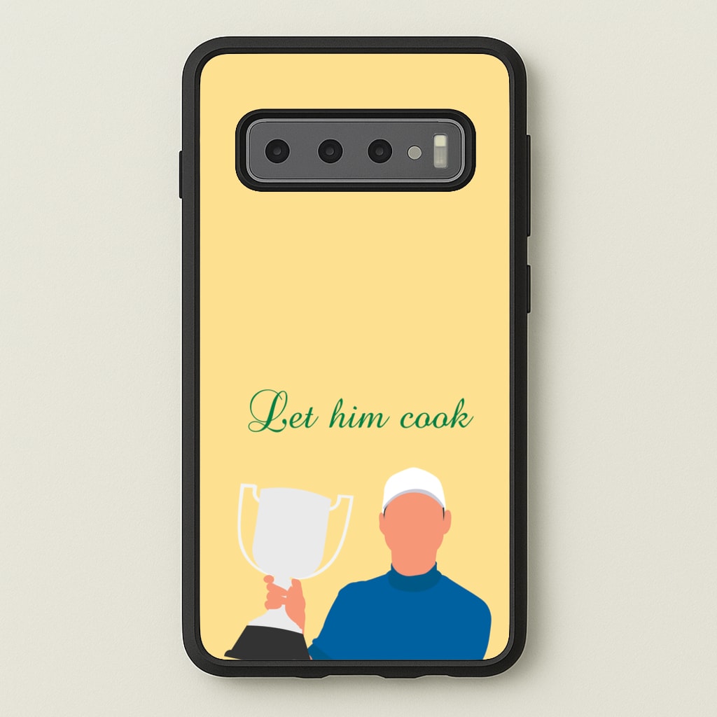 Let Him Cook  - Golf Phone Case for Galaxy S10