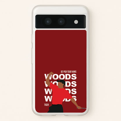 Woods Dark Red  - Golf Phone Case for Google Pixel 8a