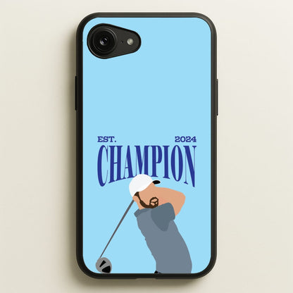 Schauffele Champion 2024  - Golf Phone Case for iPhone 16e