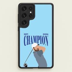 Schauffele Champion 2024  - Golf Phone Case for Galaxy S23 Ultra