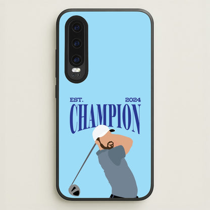 Schauffele Champion 2024  - Golf Phone Case for Huawei P30