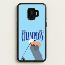 Schauffele Champion 2024  - Golf Phone Case for Galaxy S9