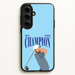 Schauffele Champion 2024  - Golf Phone Case for Galaxy A56