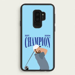 Schauffele Champion 2024  - Golf Phone Case for Galaxy S9 Plus