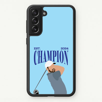 Schauffele Champion 2024  - Golf Phone Case for Galaxy S21FE