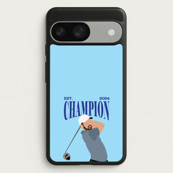 Schauffele Champion 2024  - Golf Phone Case for Google Pixel 9 / 9 Pro