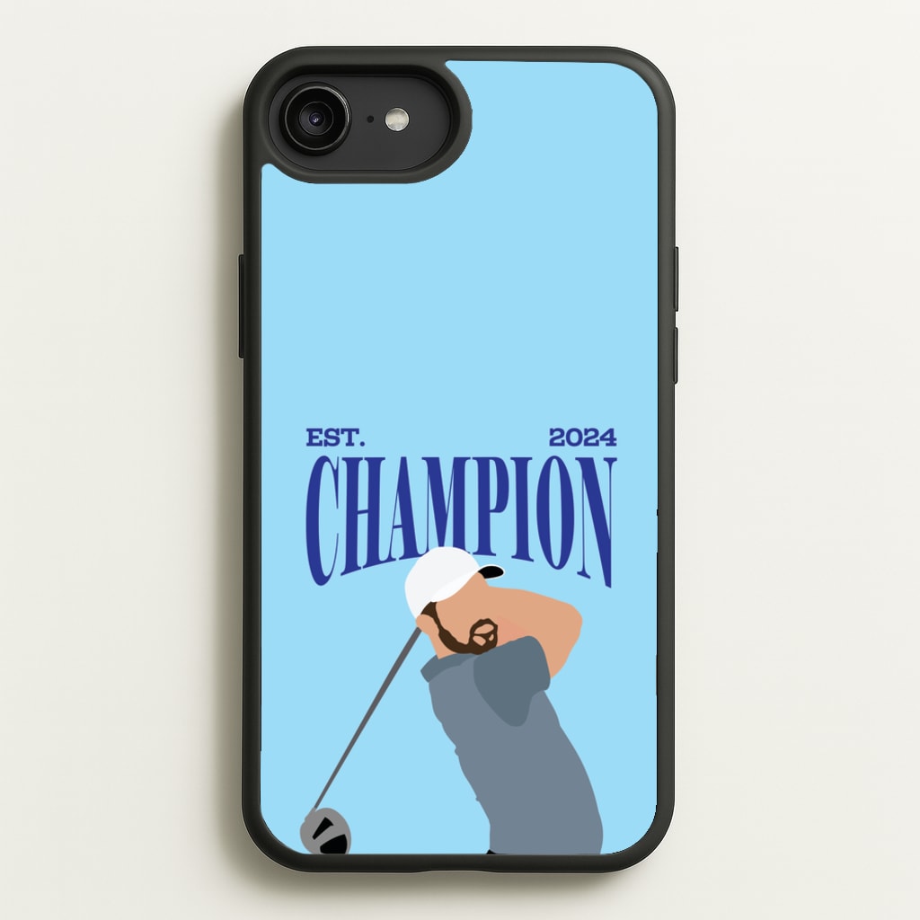 Schauffele Champion 2024  - Golf Phone Case for iPhone 6 Plus / 7 Plus / 8 Plus