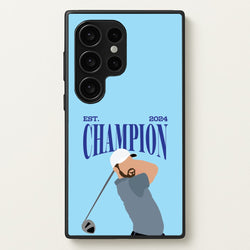 Schauffele Champion 2024  - Golf Phone Case for Galaxy S24 Ultra
