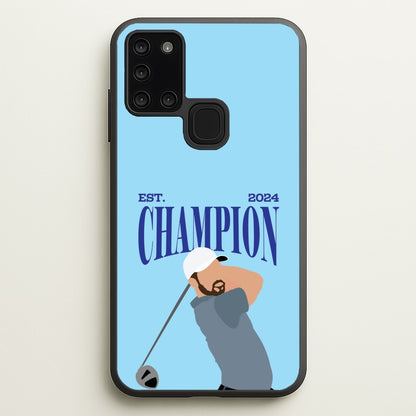 Schauffele Champion 2024  - Golf Phone Case for Galaxy A21s