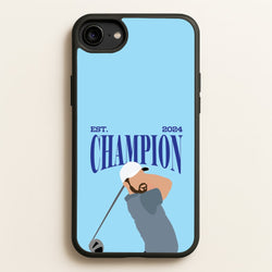 Schauffele Champion 2024  - Golf Phone Case for iPhone 6 / 7 / 8 / SE