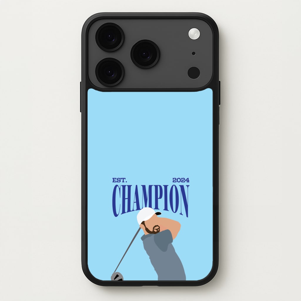 Schauffele Champion 2024 Phone Case for iPhone 17 Pro
