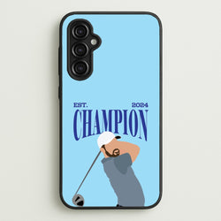 Schauffele Champion 2024  - Golf Phone Case for Galaxy A14