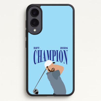 Schauffele Champion 2024  - Golf Phone Case for Galaxy S25 Edge