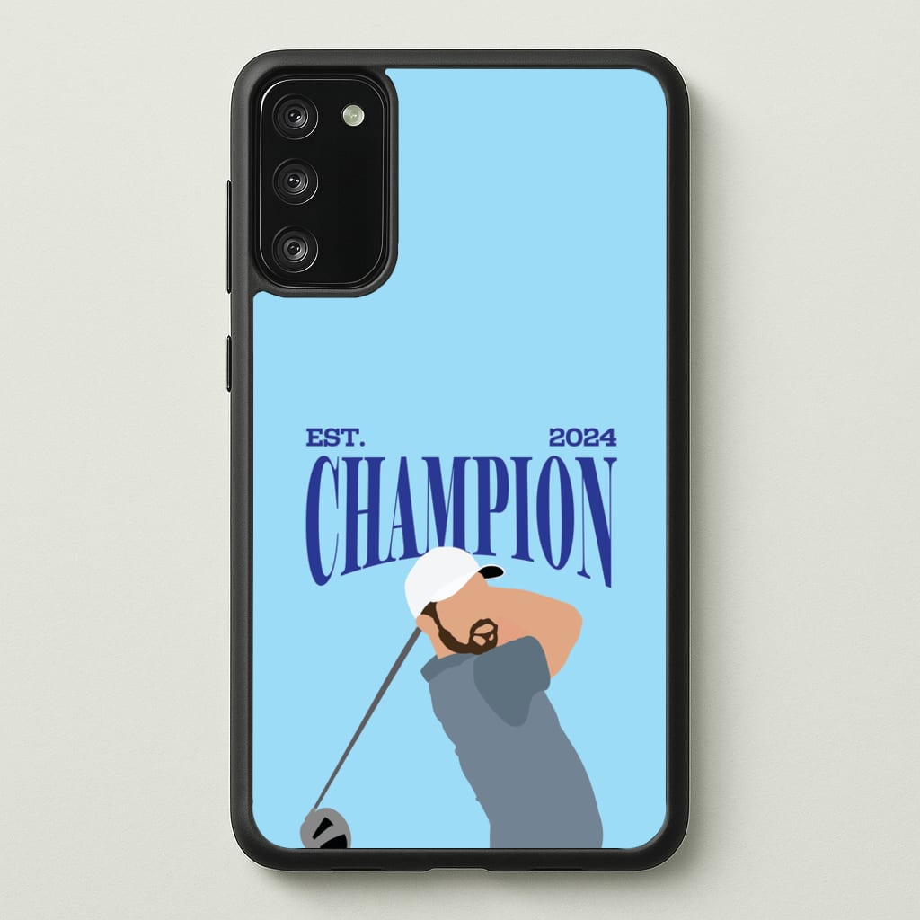 Schauffele Champion 2024  - Golf Phone Case for Galaxy S20