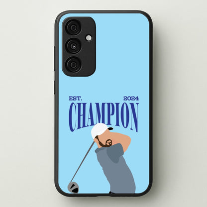 Schauffele Champion 2024  - Golf Phone Case for Galaxy A35