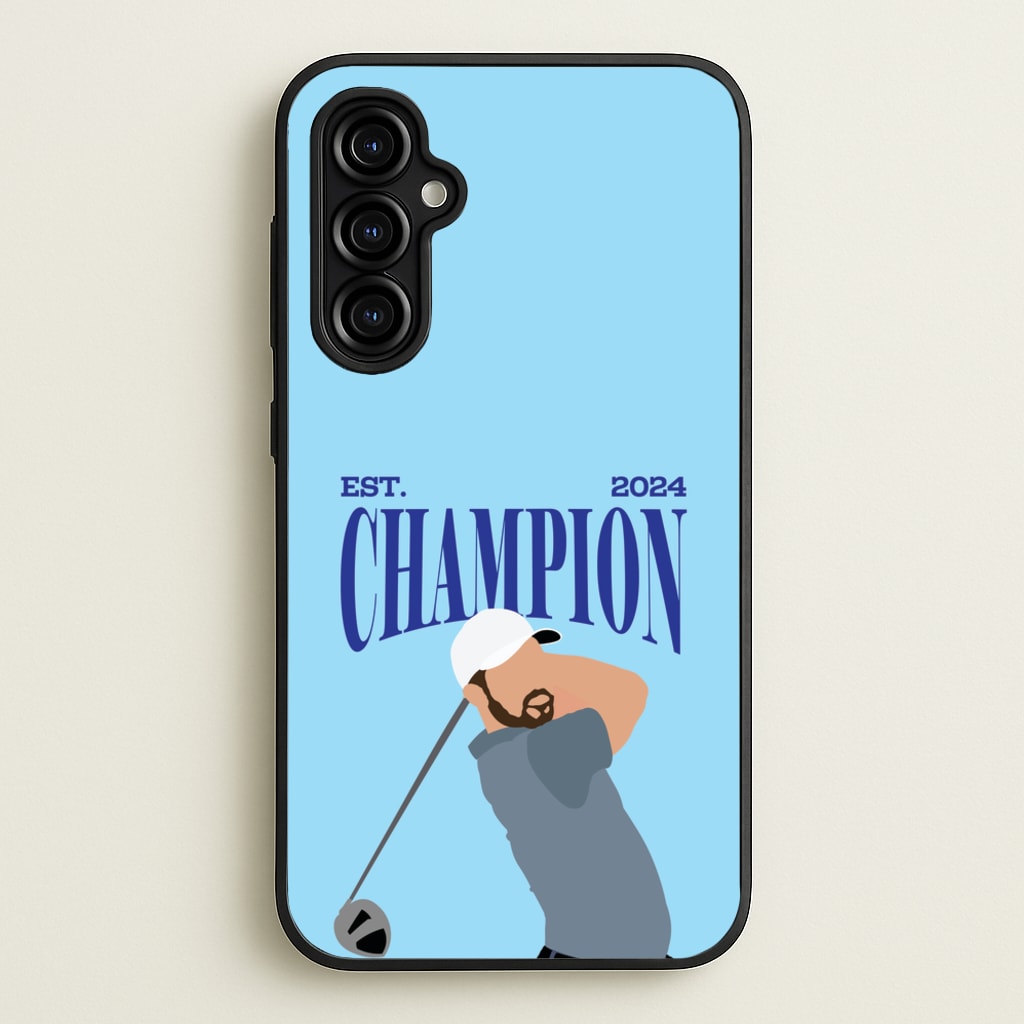 Schauffele Champion 2024  - Golf Phone Case for Galaxy A54