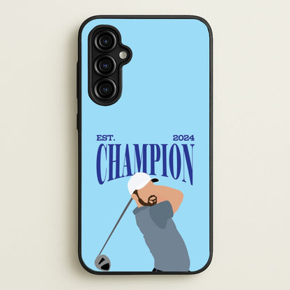 Schauffele Champion 2024  - Golf Phone Case for Galaxy A54