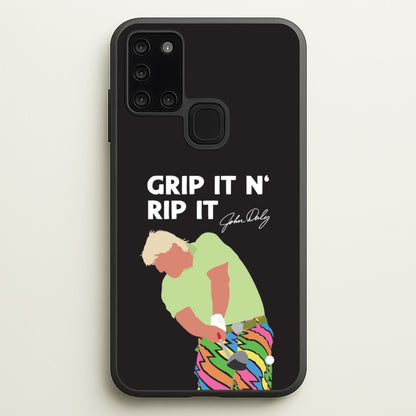 Grip It N Rip It   - Golf Phone Case for Galaxy A21s
