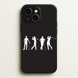 Golf Silhouettes  - Golf Phone Case for iPhone 14 Plus