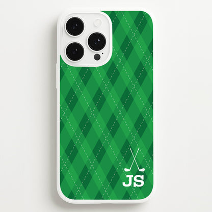 Personalised Golf Pattern  - Golf Phone Case for iPhone 13 Pro Max