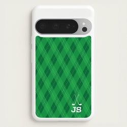 Personalised Golf Pattern  - Golf Phone Case for Google Pixel 9 Pro XL
